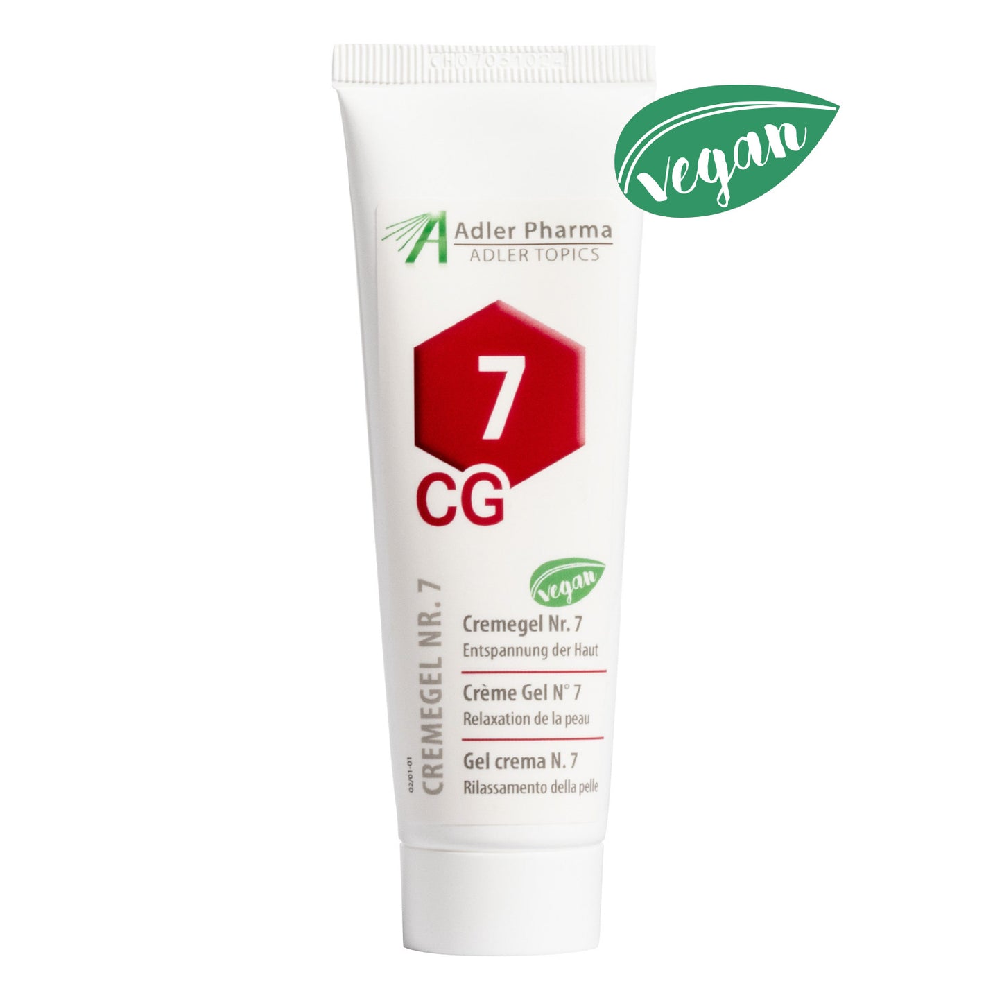 Minerālvielu krēmgels Nr. 7 “Ādas nomierināšanai”, 50 ml