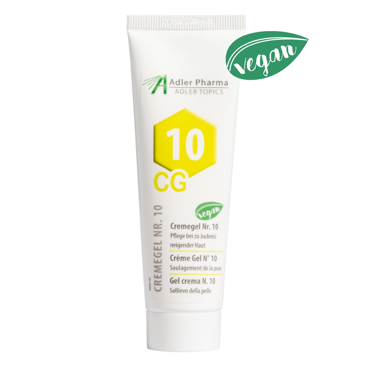 Minerālvielu krēmgels Nr. 10 “Ādas attīrīšanai”, 50 ml