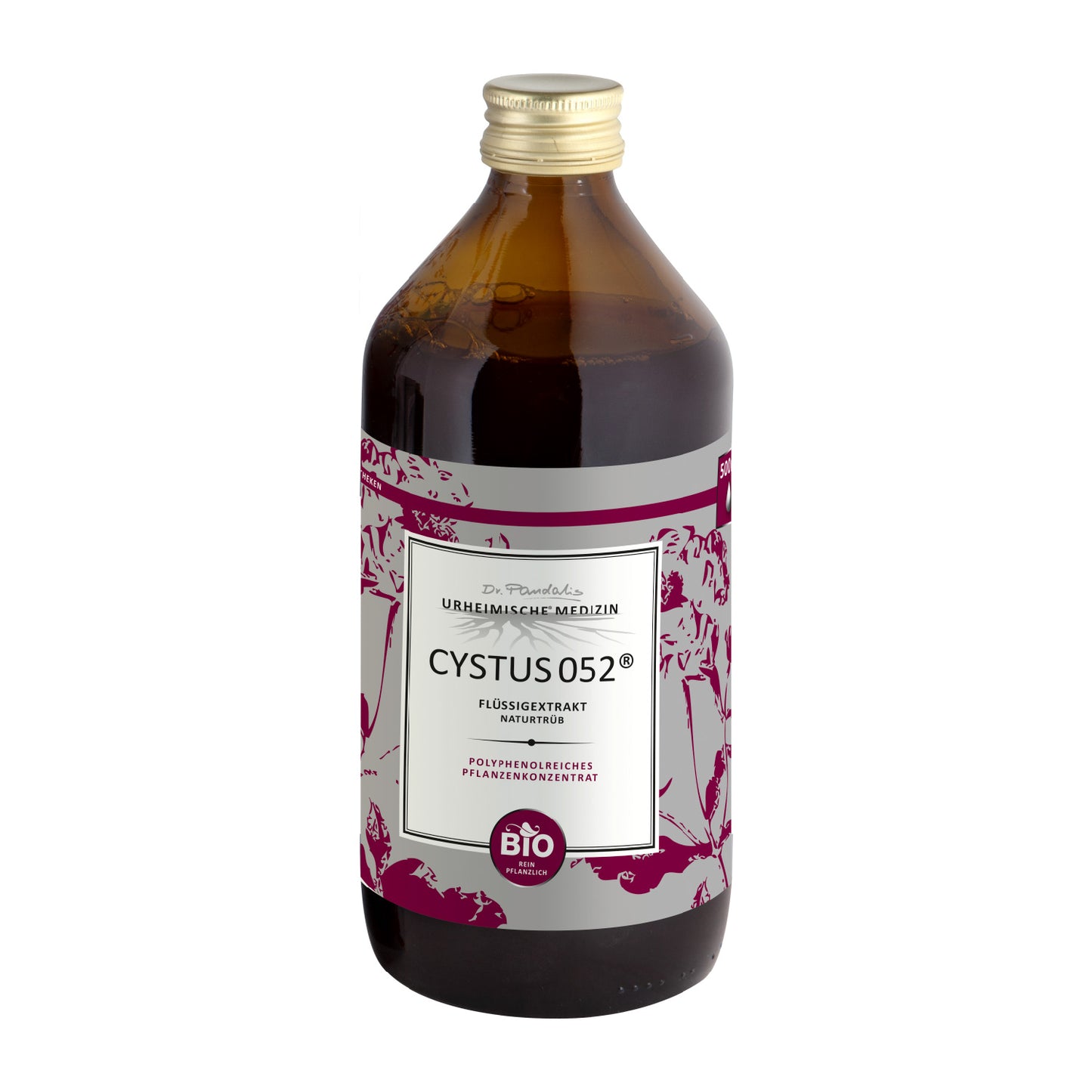Klinšrozes šķidrais ekstrakts Cystus 052®, 500 ml