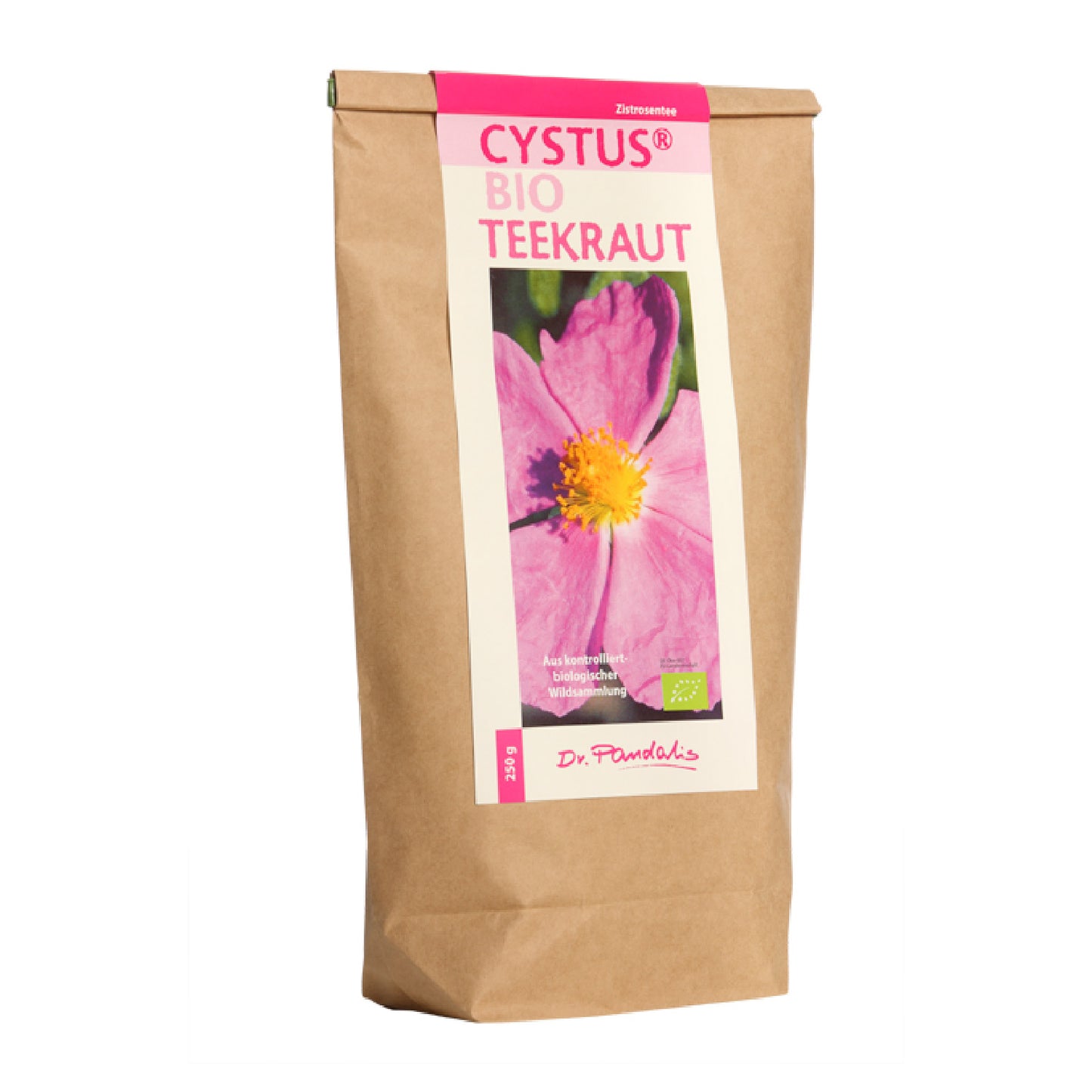 Klinšrozes bio tēja, Cystus®, 250 g