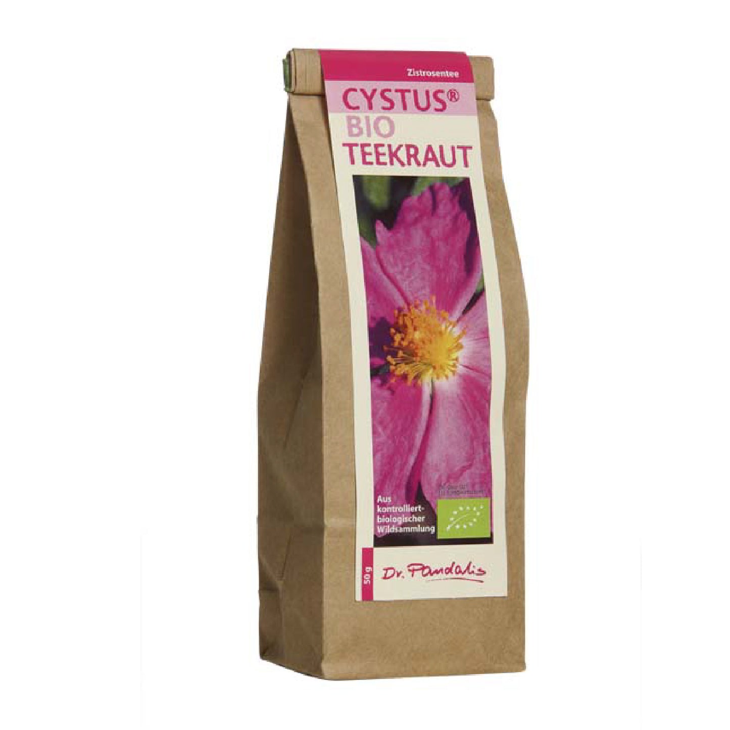 Klinšrozes bio tēja, Cystus®, 50 g