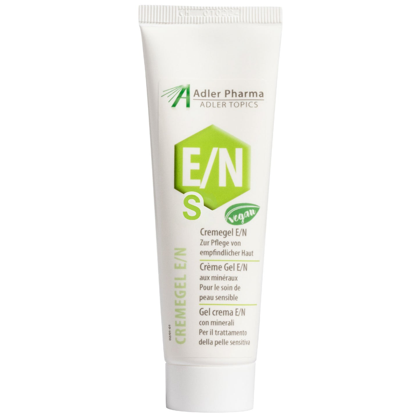 "E/N", ziede jutīgai ādai ar augsti atšķaidītām minerālvielām, 50 ml