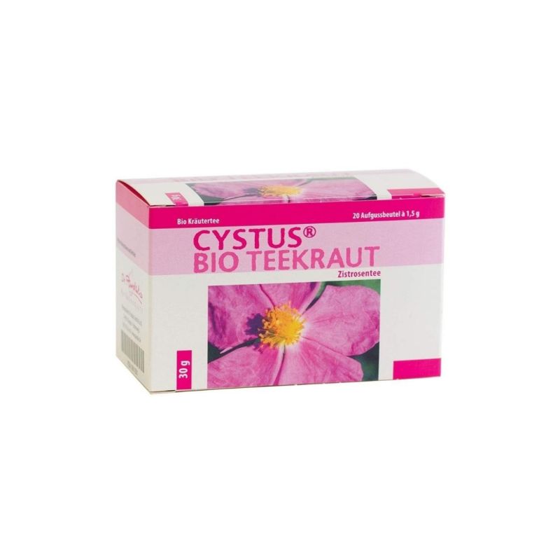 Klinšrozes bio tēja, Cystus®, 30 g (paciņās)