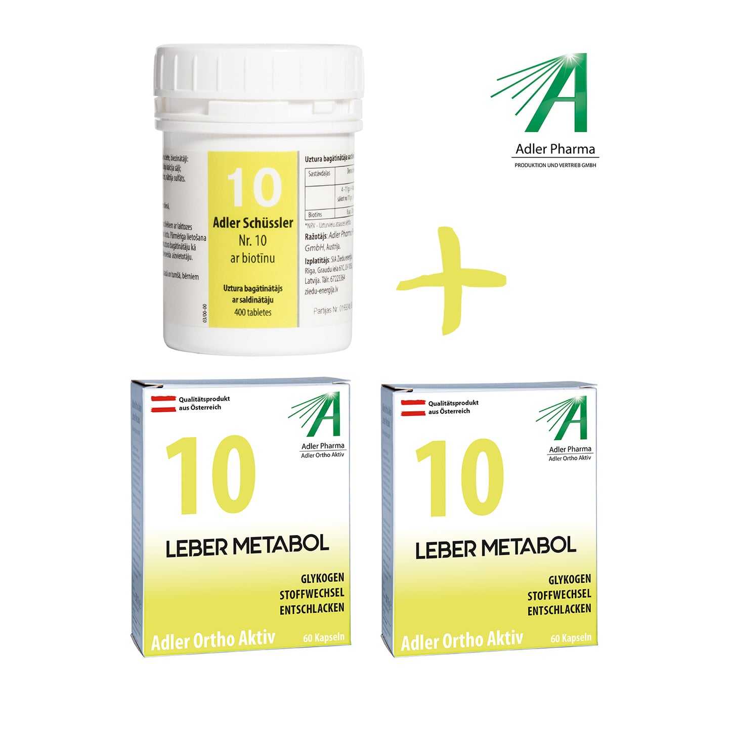 Šislera sāļu un uzturvielu komplekts 40 dienām Nr. 10