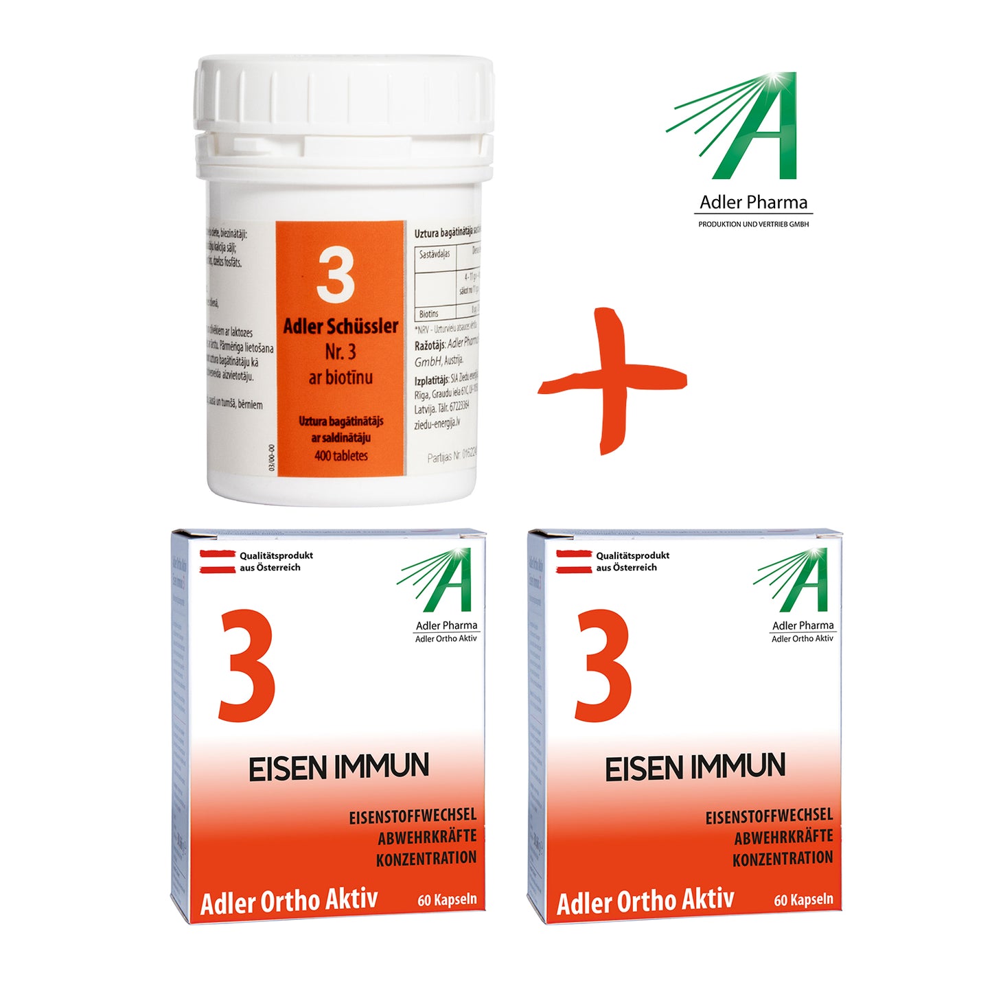 Šislera sāļu un uzturvielu komplekts 40 dienām Nr. 3