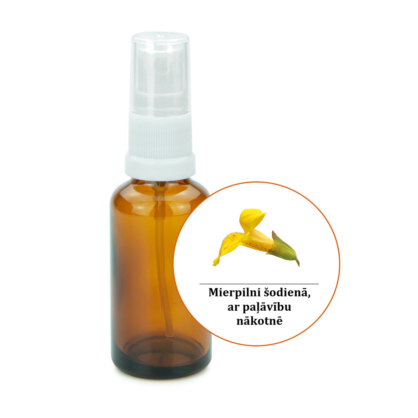 "Mierpilni šodienā, ar paļāvību nākotnē", Baha ziedu kombinācija, 30 ml