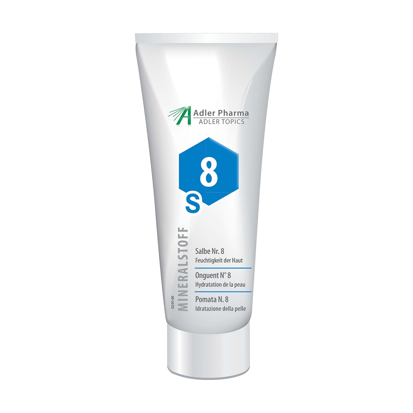 Minerālvielu ziede Nr. 8 “Ādas mitrināšanai”, 200 ml