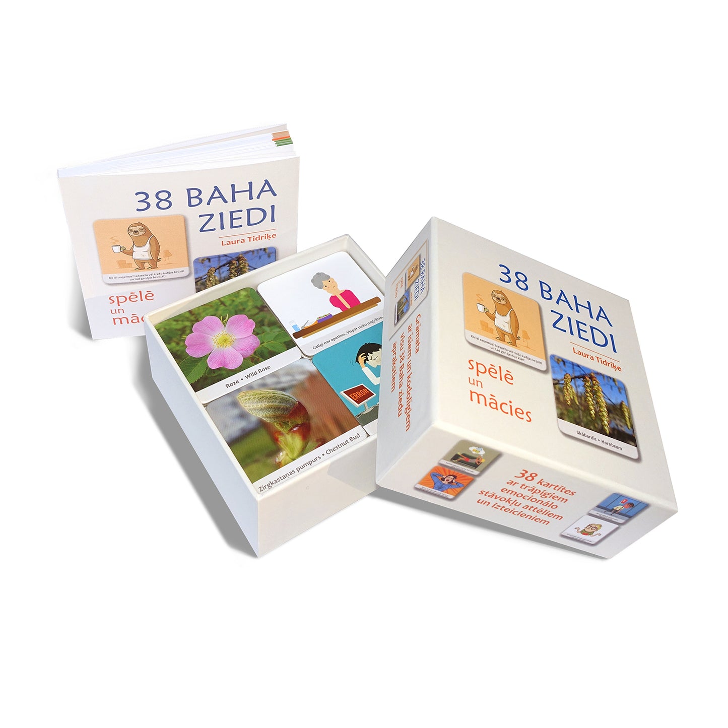 Laura Tidriķe "38 Baha ziedi: spēlē un mācies"