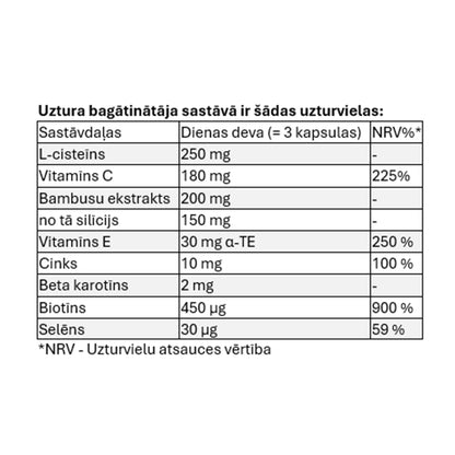 Adler Ortho Aktiv Nr. 11 SILIZIUM PLUS - ādai, matiem, nagiem (derīgs līdz 10.2026.)