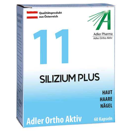 Adler Ortho Aktiv Nr. 11 SILIZIUM PLUS - ādai, matiem, nagiem (derīgs līdz 10.2026.)