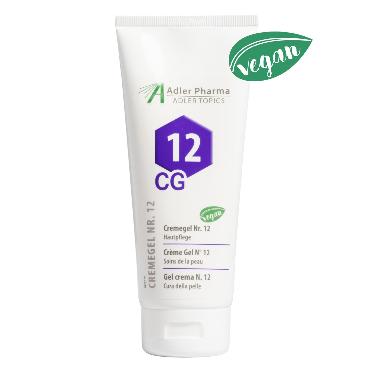 Minerālvielu krēmgels Nr. 12 “Ādas vielmaiņai”, 200 ml