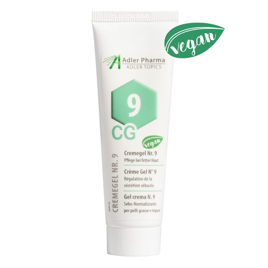 Minerālvielu krēmgels Nr. 9 “Ādas sebuma regulācijai”, 50 ml