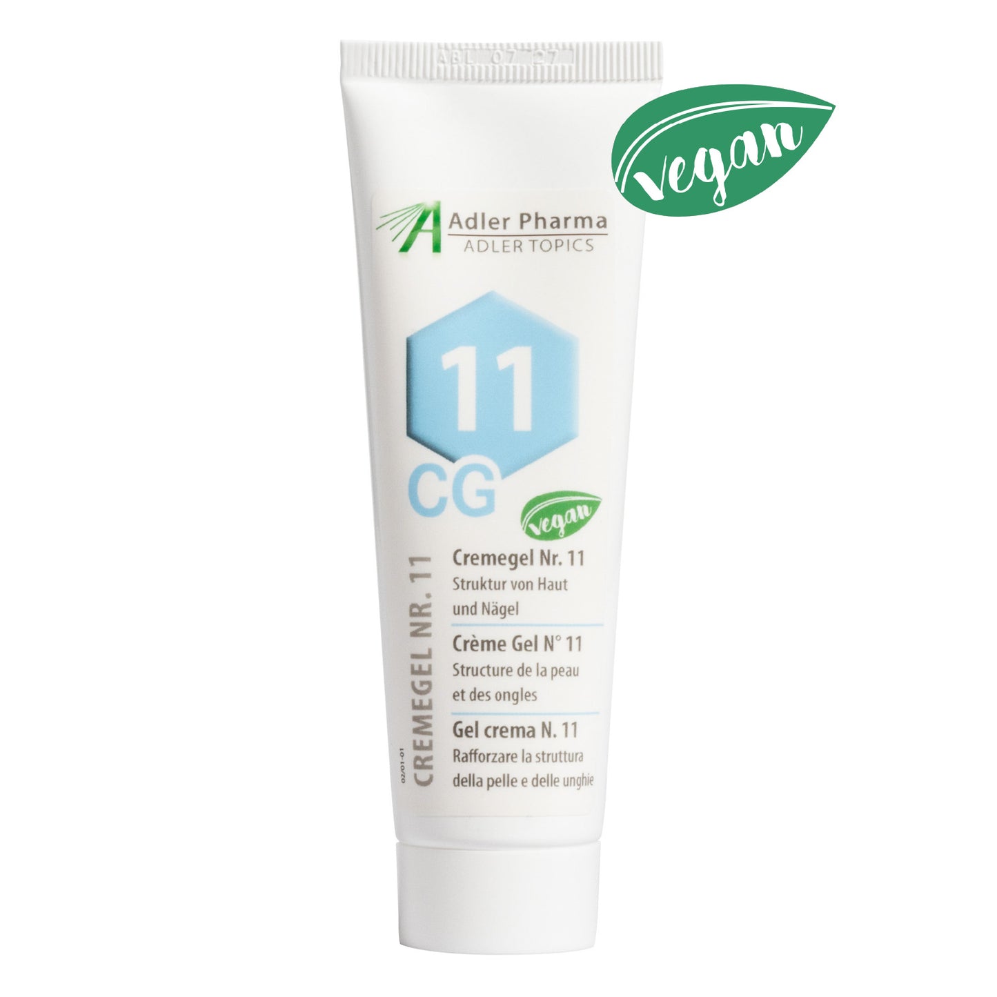 Minerālvielu krēmgels Nr. 11 “Ādas un nagu struktūrai”, 50 ml