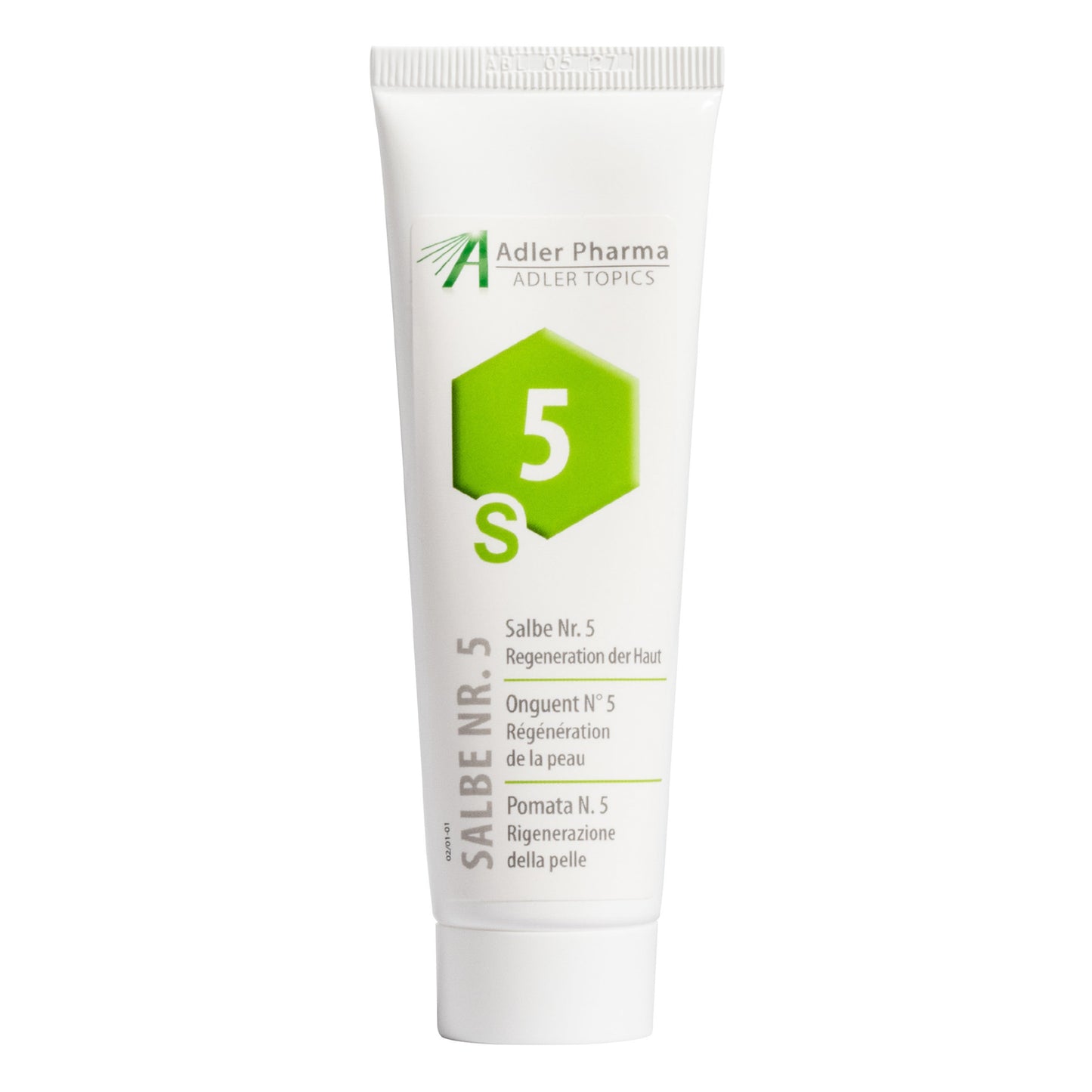 Minerālvielu ziede Nr. 5 “Ādas reģenerācijai”, 50 ml