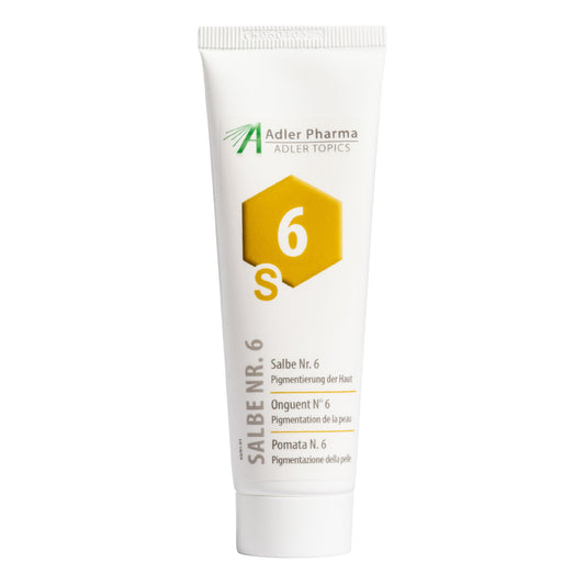 Minerālvielu ziede Nr. 6 “Ādas pigmentācijai”, 50 ml