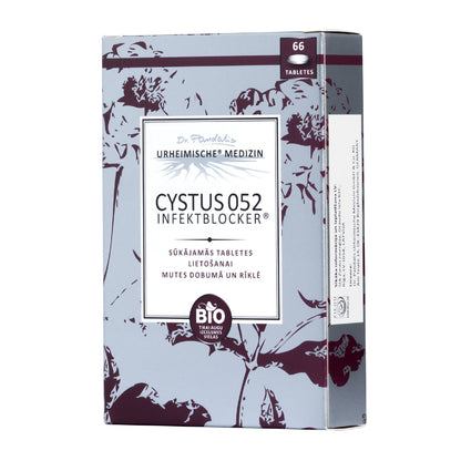 Cystus 052® Infektblocker - bio klinšrozes infekciju bloķētājs, 66 tabletes