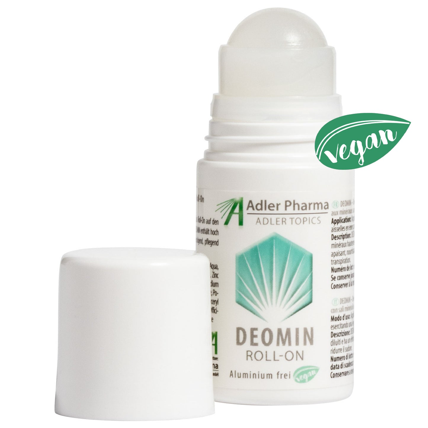 "Deomin", dezodorants ar augsti atšķaidītām minerālvielām, 50 ml