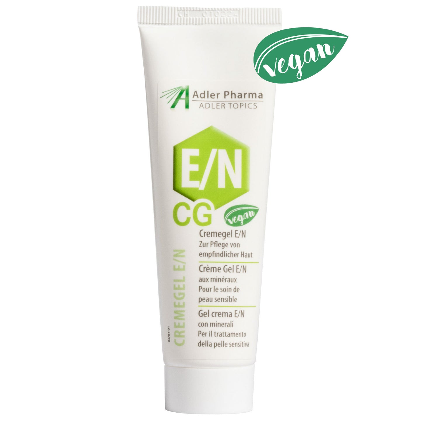 "E/N", krēmgels jutīgai ādai ar augsti atšķaidītām minerālvielām, 50 ml