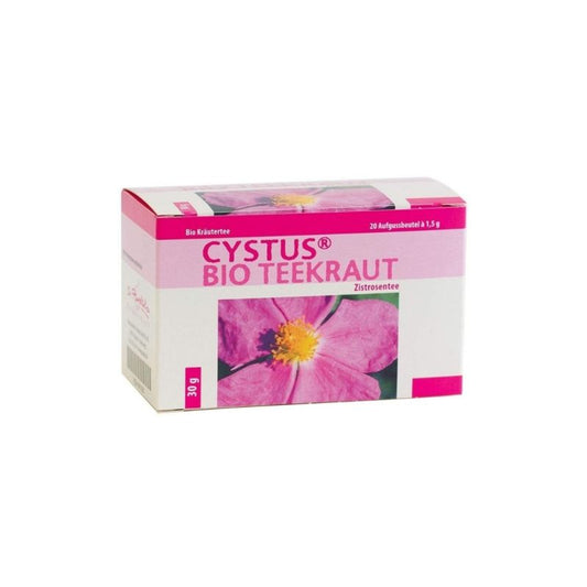 Klinšrozes bio tēja, Cystus®, 30 g (paciņās)