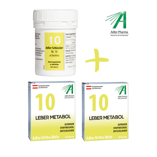 Šislera sāļu un uzturvielu komplekts 40 dienām Nr. 10