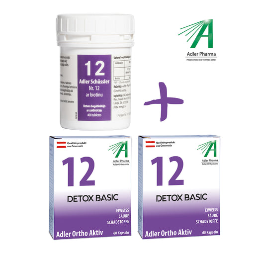 Šislera sāļu un uzturvielu komplekts 40 dienām Nr. 12