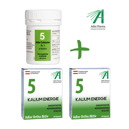 Šislera sāļu un uzturvielu komplekts 40 dienām Nr. 5