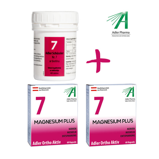 Šislera sāļu un uzturvielu komplekts 40 dienām Nr. 7