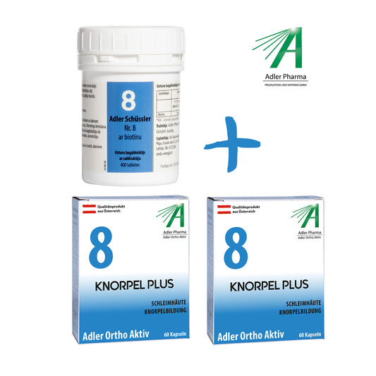 Šislera sāļu un uzturvielu komplekts 40 dienām Nr. 8