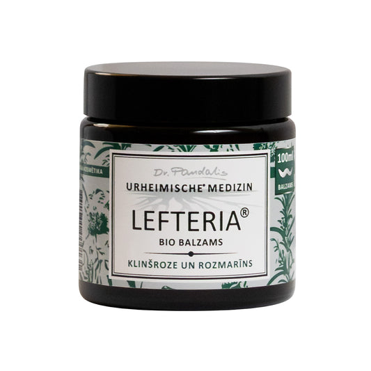 LEFTERIA®, klinšrozes un rozmarīna bio balzams, 100 ml