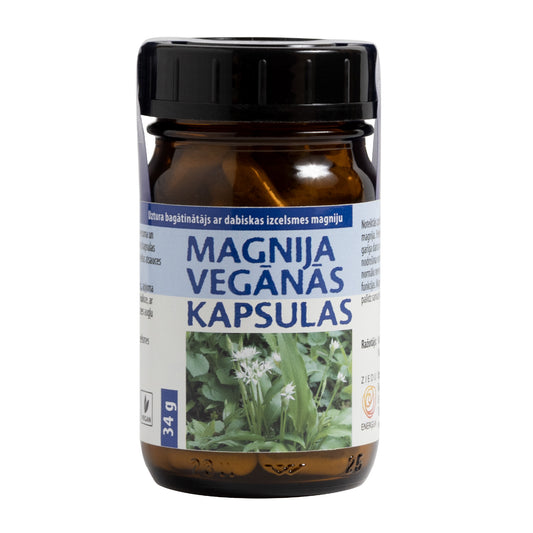 Magnija vegānās kapsulas, 34 g (90 kapsulas)