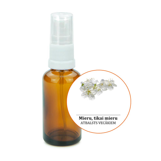 "Mieru, tikai mieru. Atbalsts vecākiem", Baha ziedu kombinācija, 30 ml