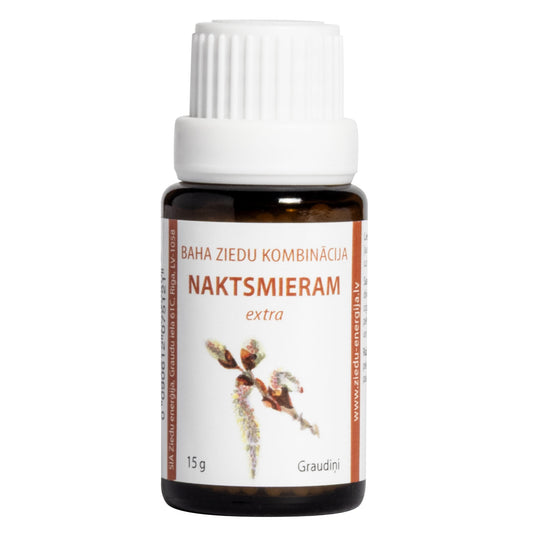 "Naktsmieram. EXTRA", Baha ziedu kombinācija, graudiņi, 15 g