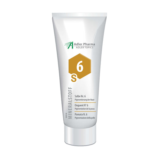 Minerālvielu ziede Nr. 6 “Ādas pigmentācijai”, 200 ml