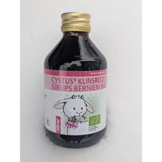 Cystus® Klinšrozes sīrups bērniem, bio, 200 ml