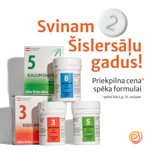 Spēka formula: svinam 2 Šislersāļu gadus