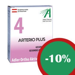 Adler Ortho Aktiv Nr. 4 ARTERIO PLUS: veseliem asinsvadiem un saistaudiem (derīguma termiņš 11.2025.)