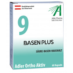 Adler Ortho Aktiv Nr. 9 BASEN PLUS - skābju un sārmu līdzsvaram